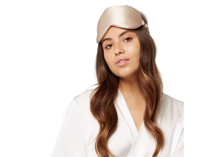 UNIQ Luxus Schlafmaske - Champagner