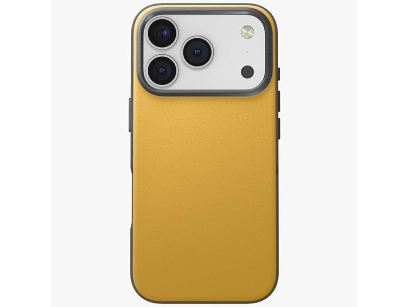 UNIQ Lyden DS Case for iPhone 17 Pro Magclick Charging - Yellow-Gray