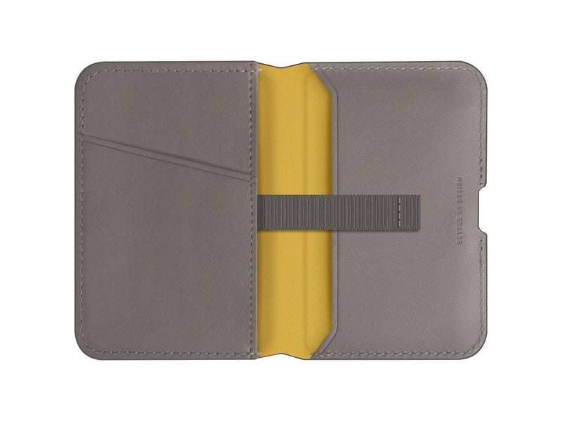 UNIQ  Lyden DS RFID Magnetic Wallet with Phone Stand - Grey