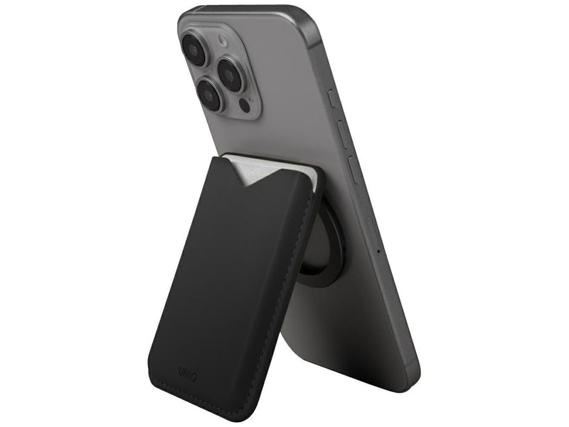 UNIQ Lyden Evo Magnetic Phone Wallet - Black