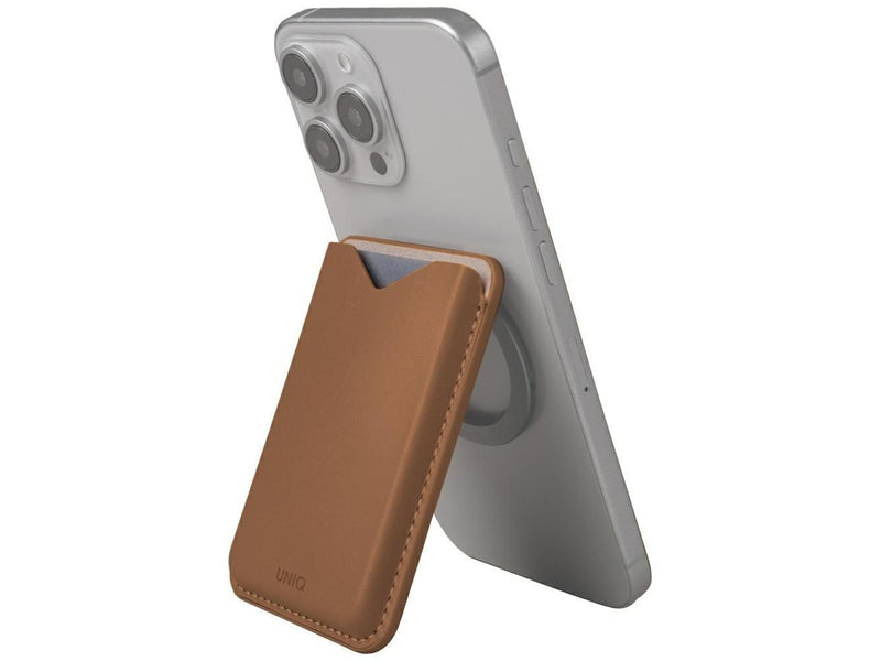 UNIQ Lyden Evo Magnetic Phone Wallet - Brown