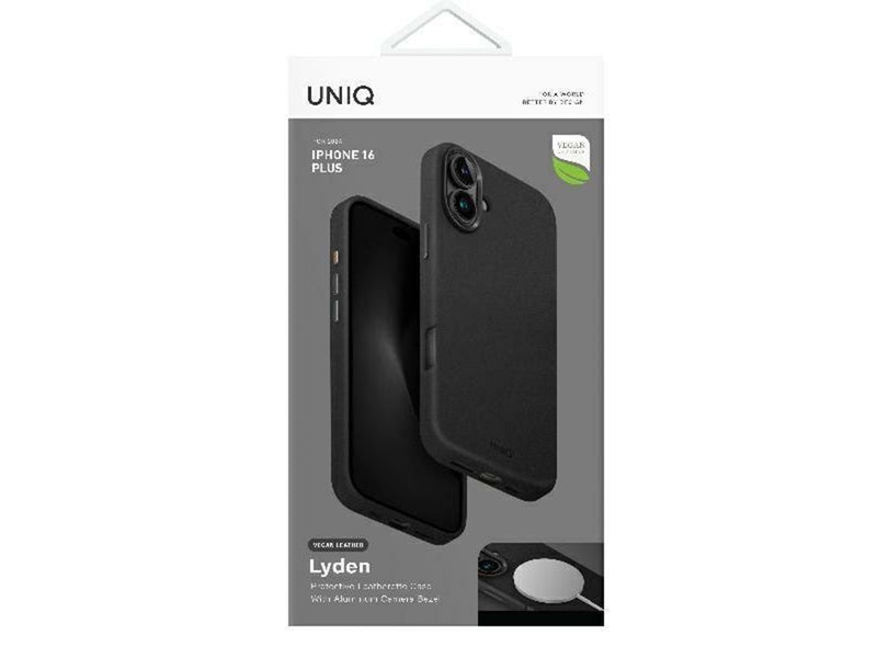 UNIQ Lyden Magclick Charging Case for iPhone 16 Plus - Black