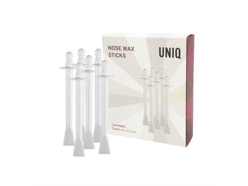 UNIQ Nasenwachs Sticks – 20 Applikatoren zur Nasenhaarenfernung