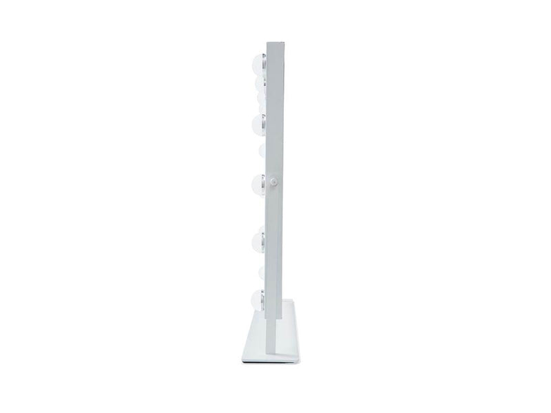 UNIQ New York Mega Makeup Mirror with 12 LED lights - White