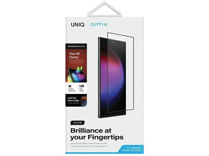 UNIQ Optix Vivid Glass for Samsung Galaxy S24 Ultra with Applicator