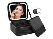 UNIQ Reise-Kosmetiktasche – LED, Schwarz
