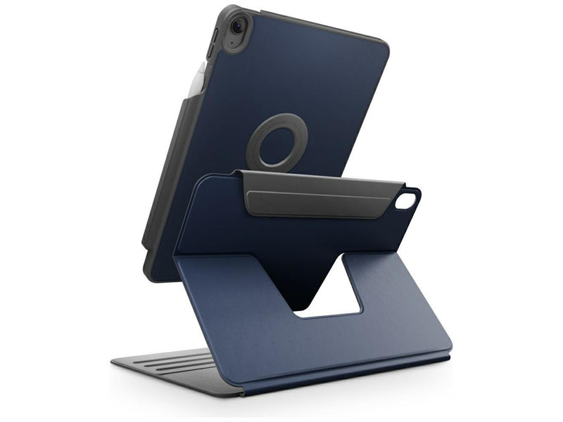 UNIQ  Rovus Snapmount Magnetic 360 Rotating Detachable Case for iPad Air 11" 2024 / 2025 / iPad Air 10.9" 2020 / 2022 - navy blue