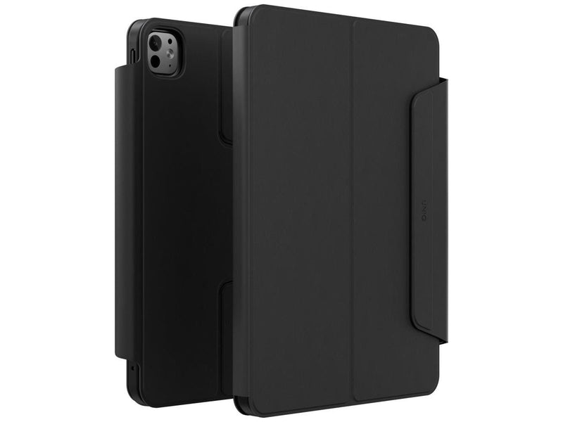 UNIQ Rovus Snapmount Magnetic 360 Rotating Detachable Case for iPad Pro 11" 2024 (5th Gen) - Black
