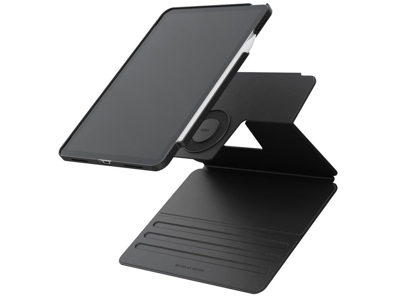 UNIQ Rovus Snapmount Magnetic 360 Rotating Detachable Case for iPad Pro 11" 2024 (5th Gen) - Black