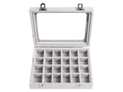 UNIQ Schmuckbox - Velours Grau