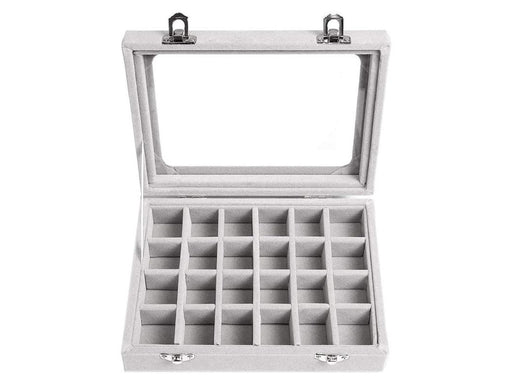 UNIQ Schmuckbox - Velours Grau