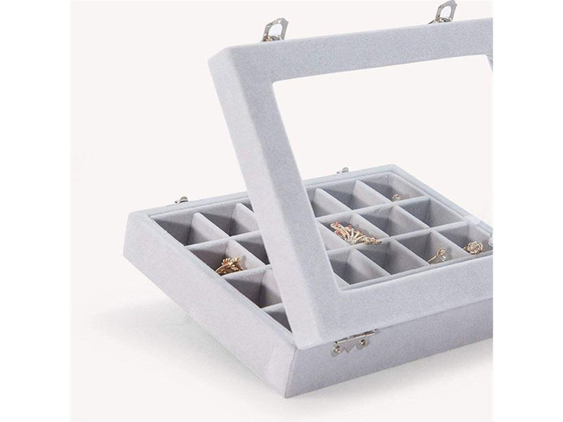 UNIQ Schmuckbox - Velours Grau