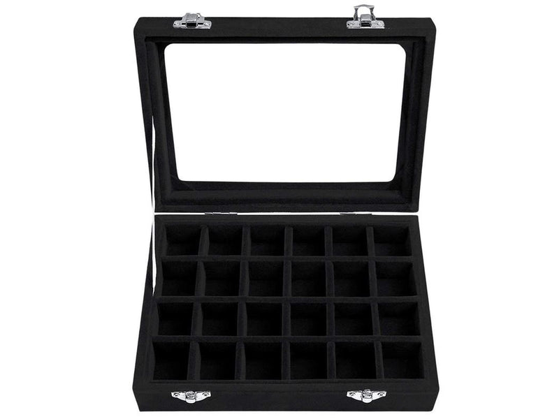 UNIQ Schmuckbox - Velours Schwarz