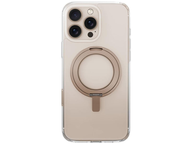 UNIQ Swivix 360 Rotating Kickstand Case for iPhone 16 - Gold