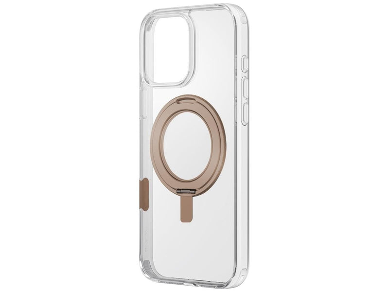 UNIQ Swivix 360 Rotating Kickstand Case for iPhone 16 - Gold