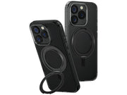 UNIQ Swivix 360 Rotating Kickstand Case for iPhone 16 Pro - Black