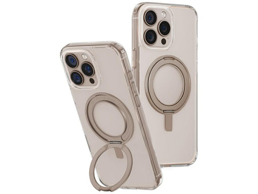 UNIQ Swivix 360 Rotating Kickstand Case for iPhone 16 Pro Max - Gold