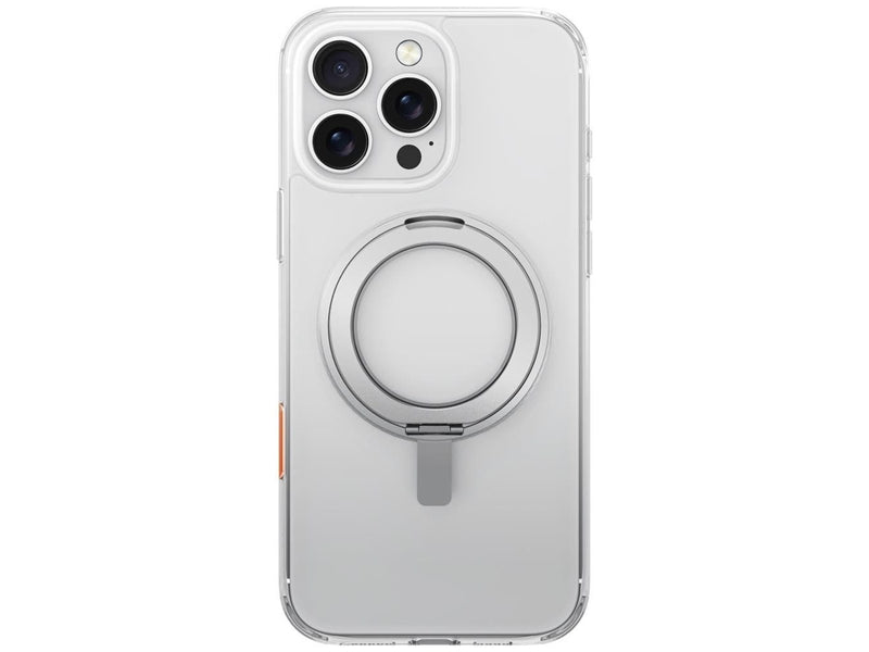 UNIQ Swivix 360 Rotating Kickstand Case for iPhone 16 Pro - Transparent