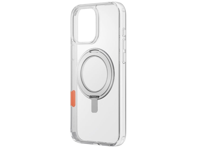 UNIQ Swivix 360 Rotating Kickstand Case for iPhone 16 Pro - Transparent