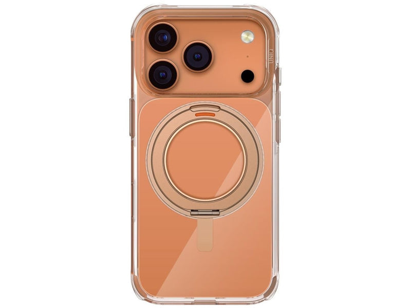 UNIQ Swivix Rotating Kickstand 360 Case for iPhone 17 Pro - Gold