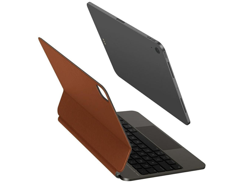 UNIQ Venno Pro Magnetic Smart Keyboard Case for iPad 11" 2025 / iPad Air 11" 2024 / 2025 / iPad Pro 11" 2018 / 2020 / 2021 / 2022 / 2024 - Brown
