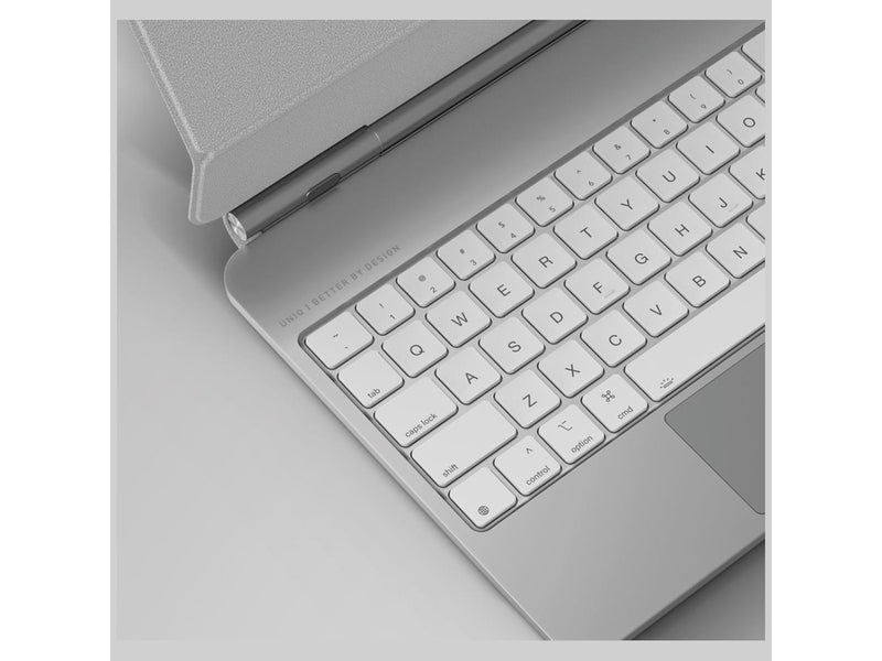 UNIQ  Venno Pro Magnetic Smart Keyboard Case for iPad Air 10.9" (2020/2022) / Pro 11" (2021/2022) / Air 11" (2024/2025/2026) - White