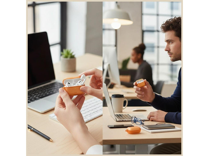 UNIQ Veren Case for AirPods Pro 3 - Orange