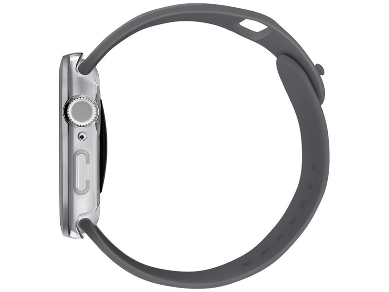 UNIQ Voute Tempered Glass Case for Apple Watch 10 42 mm - Silver