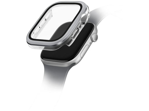 UNIQ Voute Tempered Glass Case for Apple Watch 10 46mm - Silver