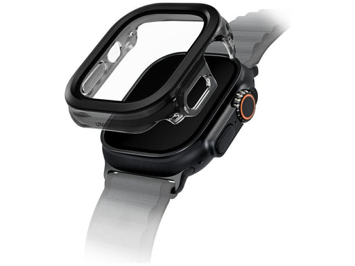 UNIQ Voute Tempered Glass Case for Apple Watch Ultra 49mm - Black