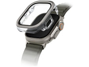 UNIQ Voute Tempered Glass Case for Apple Watch Ultra 49mm - Silver