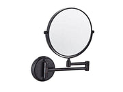 UNIQ Wall Mirror with 10x Magnification in Black