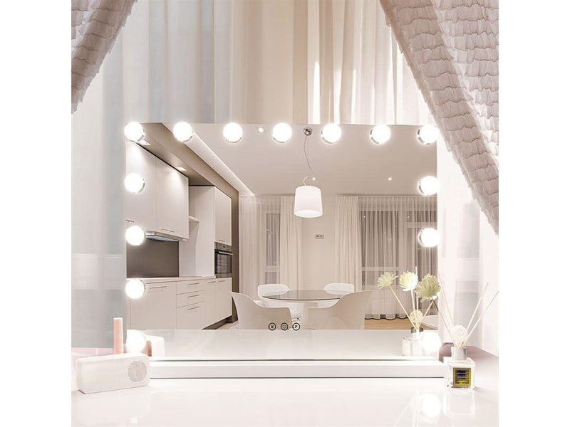 UNIQ XL Hollywood Vanity Mirror with 15 LED lights
