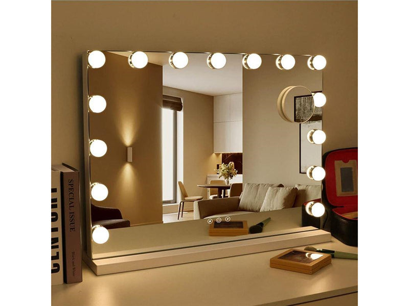 UNIQ XL Hollywood Vanity Mirror with 15 LED lights