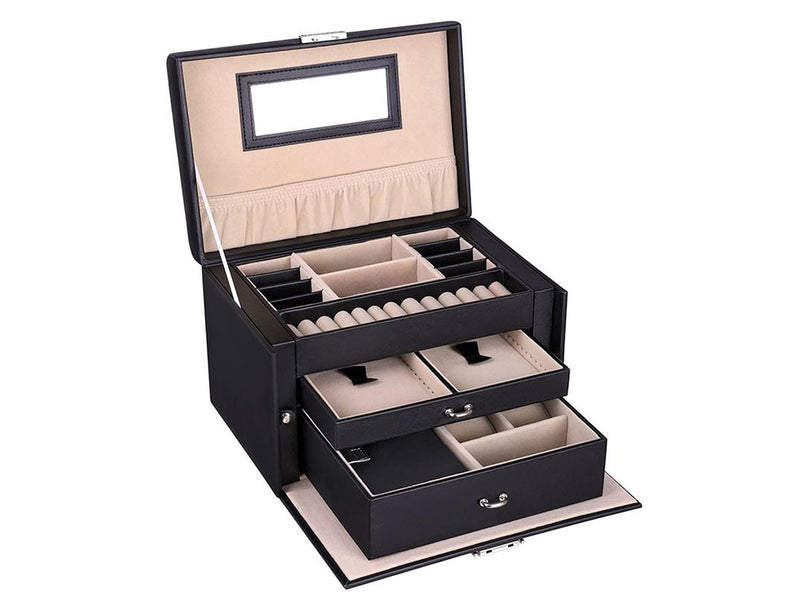 UNIQ XL Schmuckbox - Schwarz