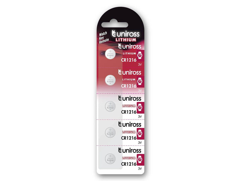 UNiROSS Lithium Button CR1216 3V - SP5