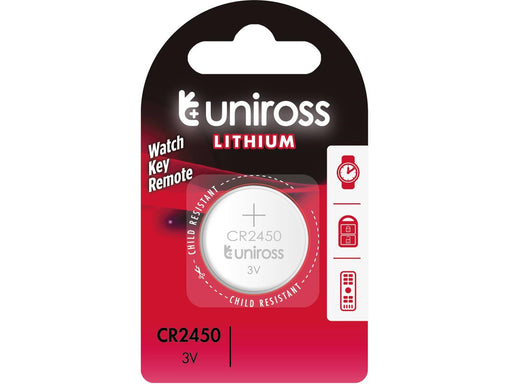 UNiROSS Lithium CR2450