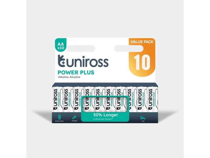 UNiROSS Power Plus Alkaline AA (240-Pack)