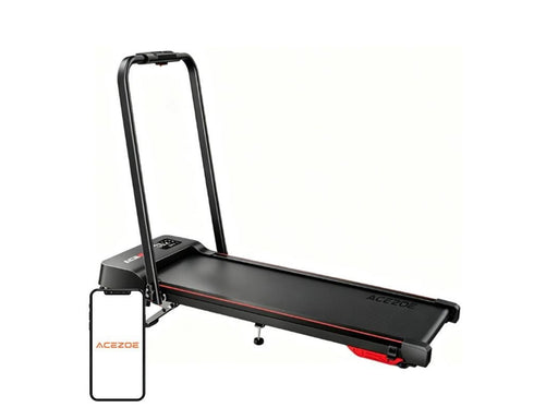 UTRAI ACEZOE P12 Faltbares elektrisches Laufband (Schwarz und Rot)