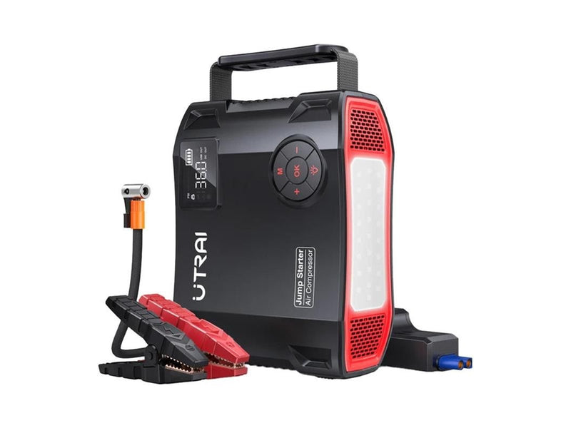UTRAI JS5 Auto-Starthilfe mit Kompressor