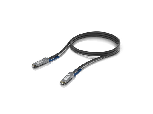 Ubiquiti 100GBase direct attach cable - 1 m - black - Schwarz - 1m