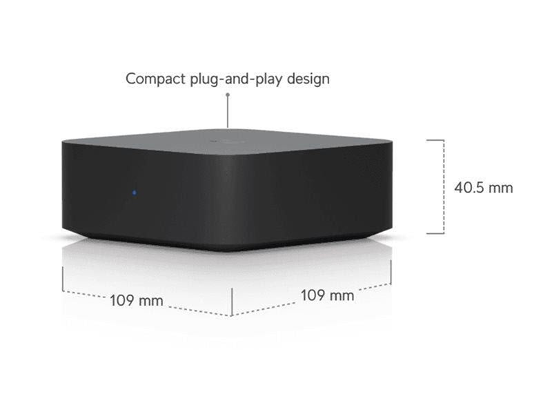 Ubiquiti PoE Audio Port - Schwarz