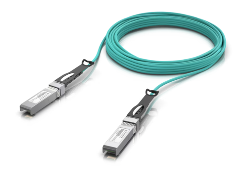 Ubiquiti UACC-AOC-SFP28-10M 25 Gbps Long-Range Direct Attach Cable 10M - Blau - 10m