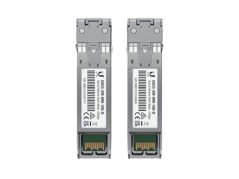 Ubiquiti UACC-OM-MM-10G-D-2 10 Gbps Multi-Mode Optical Module (2-Pack)
