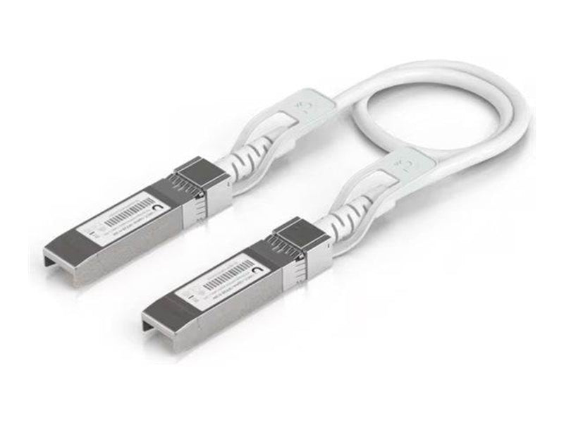 Ubiquiti UniFi 1-25G Auto Direct Attach Uplink Cable 0.3m - Weiß - 0.3m