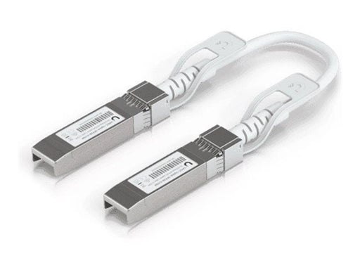Ubiquiti UniFi 1-25G Auto Direct Attach Uplink Cable 15cm - Weiß - 0.1m