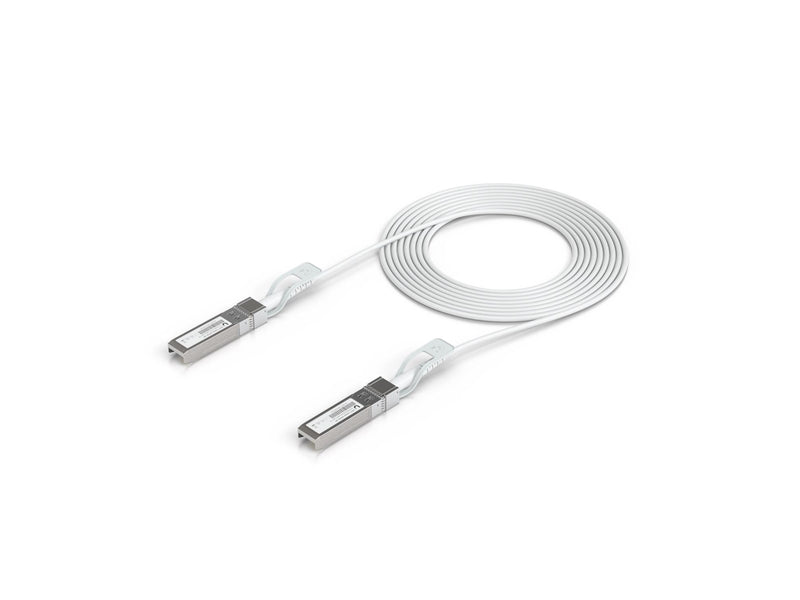 Ubiquiti UniFi 1-25G Auto Direct Attach Uplink Cable 3m - Weiß - 3m