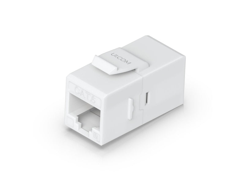 Ubiquiti UniFi Cat6 Keystone Coupler (12-Pack) - Weiß