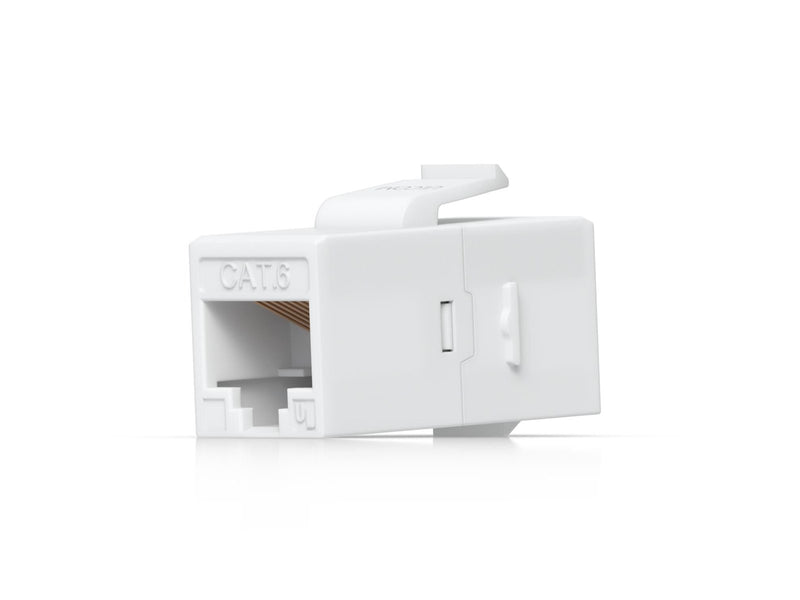 Ubiquiti UniFi Cat6 Keystone Coupler (12-Pack) - Weiß
