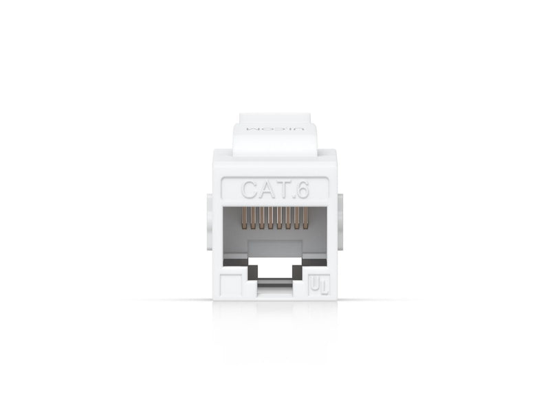 Ubiquiti UniFi Cat6 Keystone Coupler (12-Pack) - Weiß